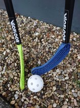Vicfloor blauw/groene Unihockey Indoor/Outdoor Straatset 12 sticks + 6 ballen