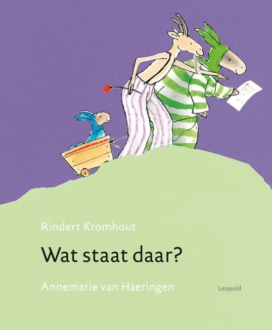 Cover van het boek 'Wat staat daar?'
