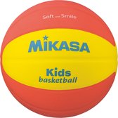 Mikasa Basketbal Kids Soft - Maat 5 -Oranje/Geel