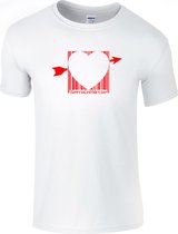 T-shirt | Valentine's Day | Happy Valentines Day - S, Dames