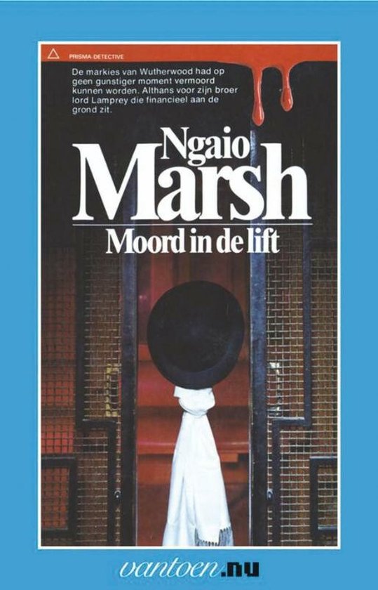Cover van het boek 'Moord in de lift' van Ngaio Marsh
