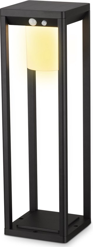 MaxxGarden Tuinverlichting op Zonne Energie - Tuinlamp - Solar tuinverlichting LED - bewegingssenor - 15x50cm