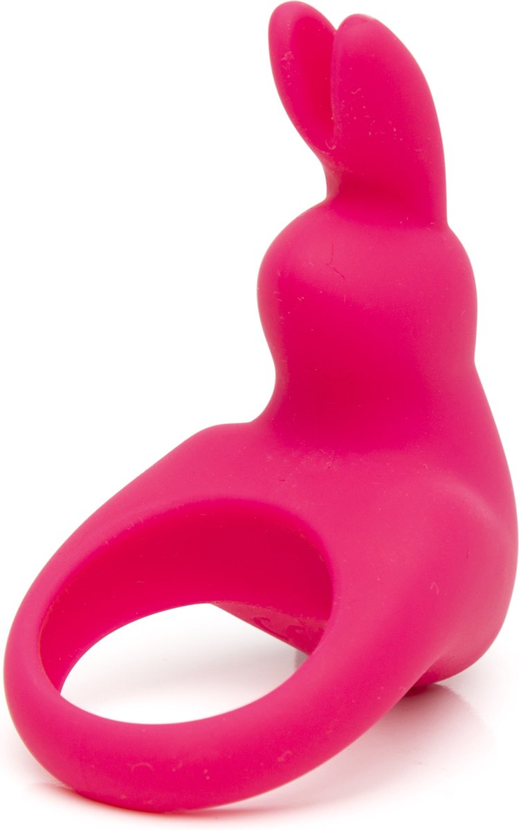 Goedkoopste Happy Rabbit - Oplaadbare Vibrerende Rabbit Cock Ring Roze