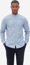 Nowadays Oxford Overhemd Oxford Melange Shirt Lange Mouw - Maat M