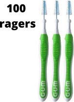 Gum Travler Ragers 1.1mm Groen - 2 x 50 stuks - Voordeelverpakking