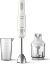 Philips Handblender - HR2535/00 - Blender - Mixer - Staafmixer - Metaal - 650W - Wit/Grijs