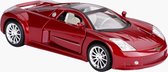 2005 Chrysler ME Four Twelve Concept (Rood) (17 cm) 1/24 Maisto - Modelauto - Schaalmodel - Model auto - Miniatuurauto - Miniatuurautos
