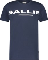 Ballin Amsterdam -  Heren Loose Fit    T-shirt  - Blauw - Maat XXL