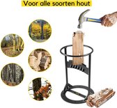 Tooxy Houtklover - Houtkliever - Houtkloofmachine - Houtsplijter - Brandhout kloofmachine - Aanmaakhout - Kindling cracker - Brandhout - Aanmaakhoutjes openhaard