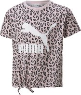 PUMA Classics Summer Roar AOP Meisjes T-Shirt - Maat 152