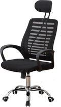 Homesse Ergonomische Bureaustoel - Gaming Stoel - Bureaustoelen Voor Volwassenen - Kantoorartikelen - Kantoorstoel - Op wieltjes - Zwart