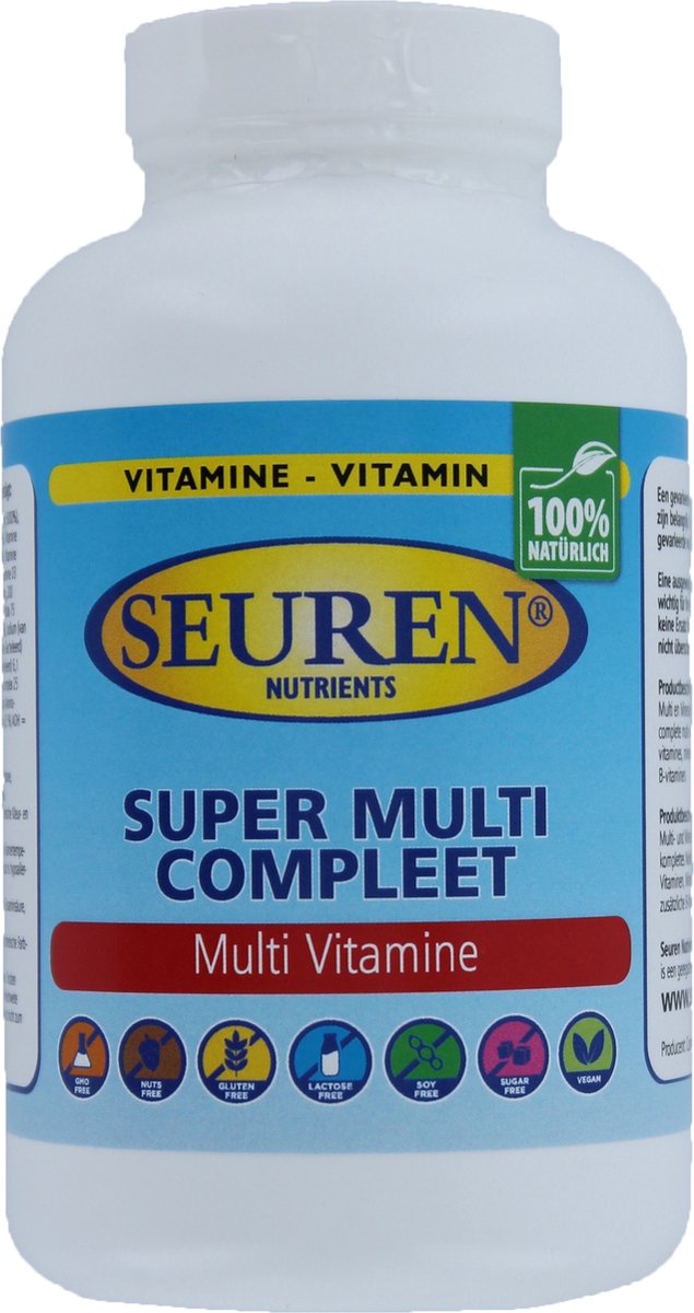 Seuren Nutrients super multi compleet 60 Tabletten