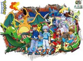 Muursticker Pokemon - Kinderkamer - Jongenskamer - Muurdecoratie - Wandsticker - Sticker Voor Kinderen 60×90CM 1