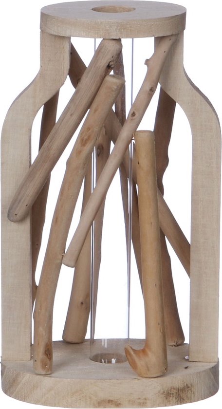 Tube à essai avec milieu de bois flotté standard (1 pc.)