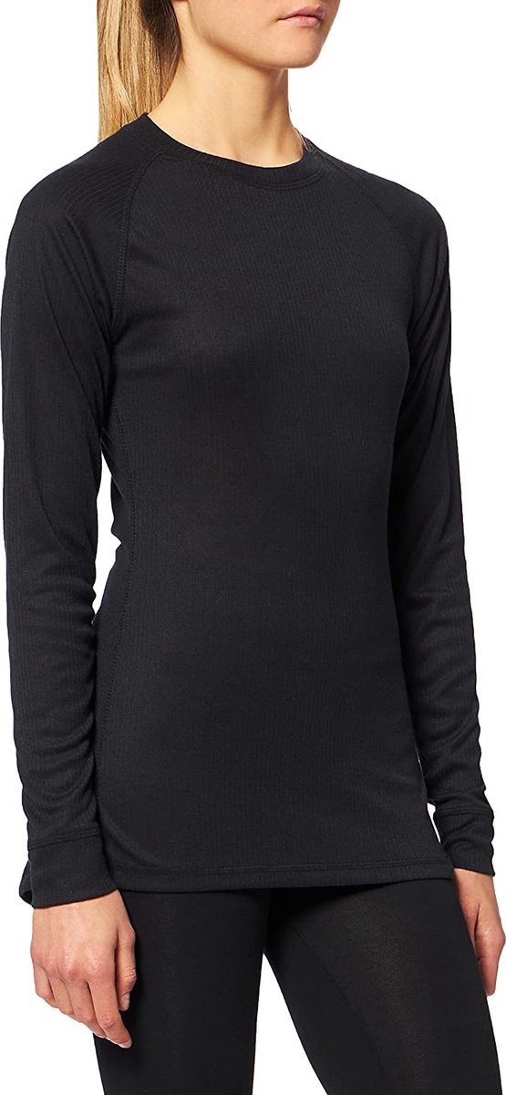 Heat Essentials - Thermo Ondergoed Dames - Thermoshirt Dames - Zwart - L - Thermokleding Dames - Thermo Shirt Dames Lange Mouw — afbeelding 4