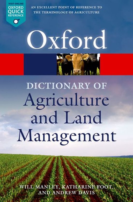 Oxford Paperback Reference - A Dictionary of Agriculture and ... - cover