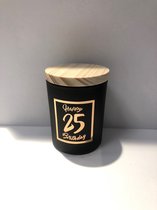 Bougie Parfumée Or/ Zwart 25 Ans