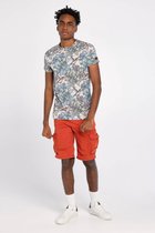 J&JOY - T-Shirt Mannen 24 Cape Tribulation Grey Birds