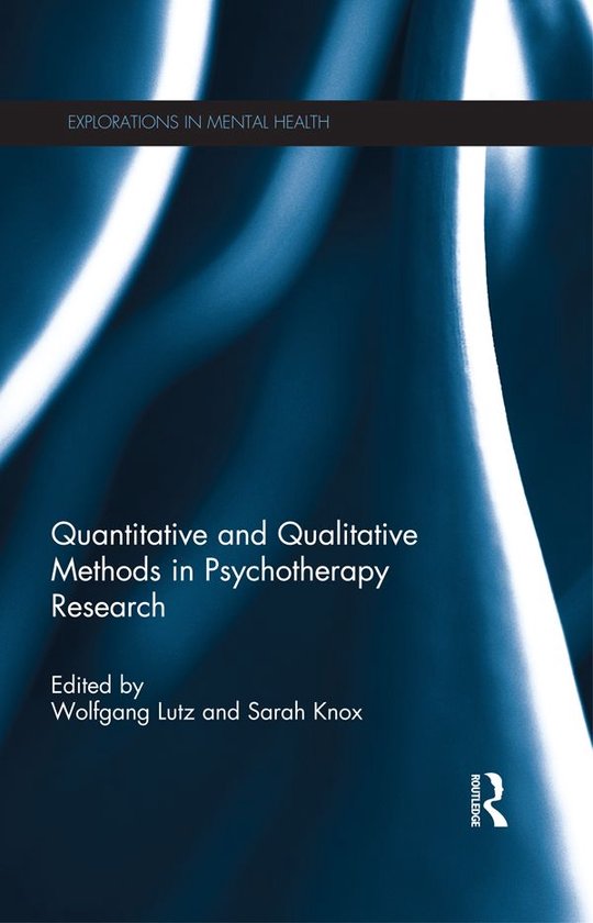Quantitative and Qualitative Methods in Psychotherapy Resear ... - cover