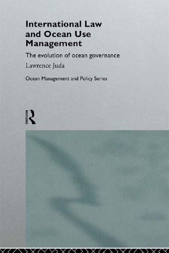 International Law and Ocean Management - cover