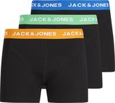 JACK & JONES  JACRON TRUNKS 3-PACK Heren Onderbroek  - Maat L