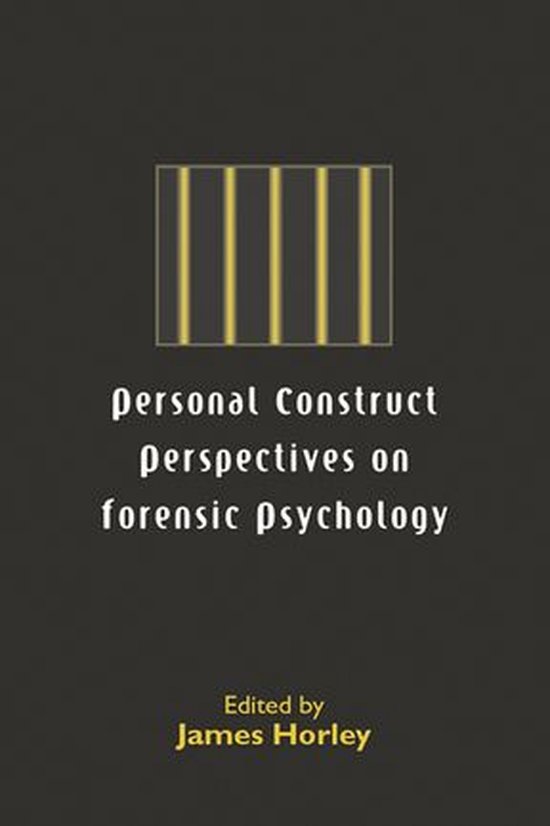 Personal Construct Perspectives on Forensic Psychology - cover