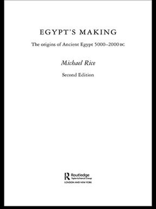 Egypt's Making - cover