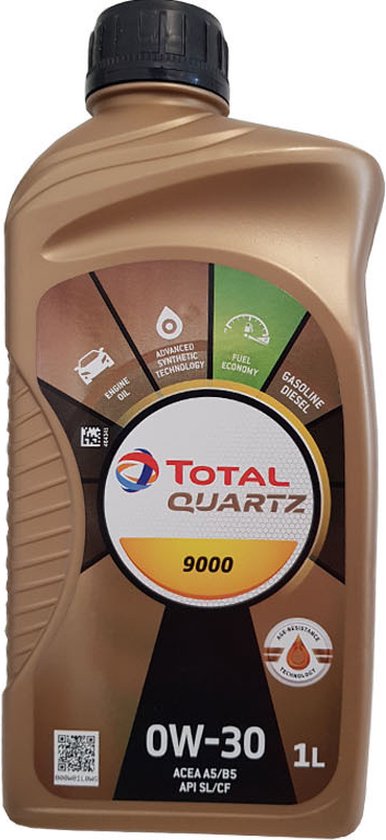 TOTAL QUARTZ 9000 ENERGY 5W-30 HKS 1 LITER | bol
