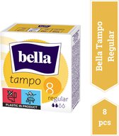 Bella Tampo Normaal, Tampons, zonder applicator, veilig touwtje, Hoogwaardige kwaliteit - 8 stucks