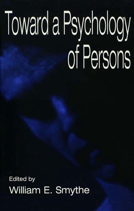 Toward A Psychology of Persons - cover