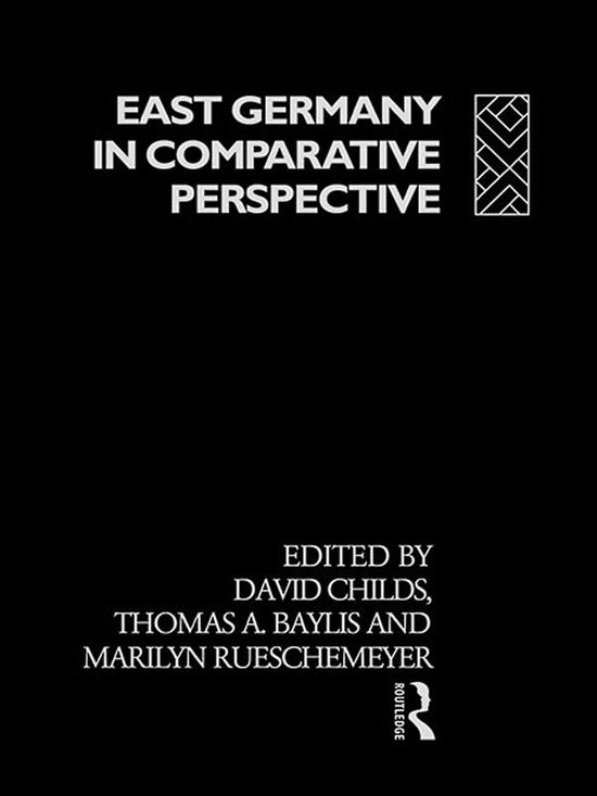 Boek cover East Germany in Comparative Perspective van David Childs (Onbekend)