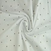 Hydrofiele doek / baby white / 130 cm bij 130 cm