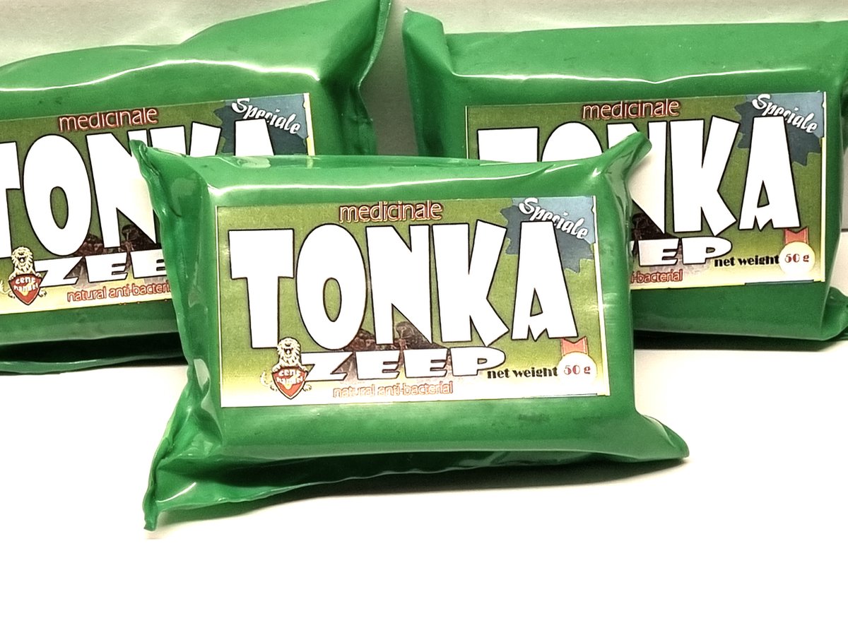 3 x Tonka zeep 50 gram