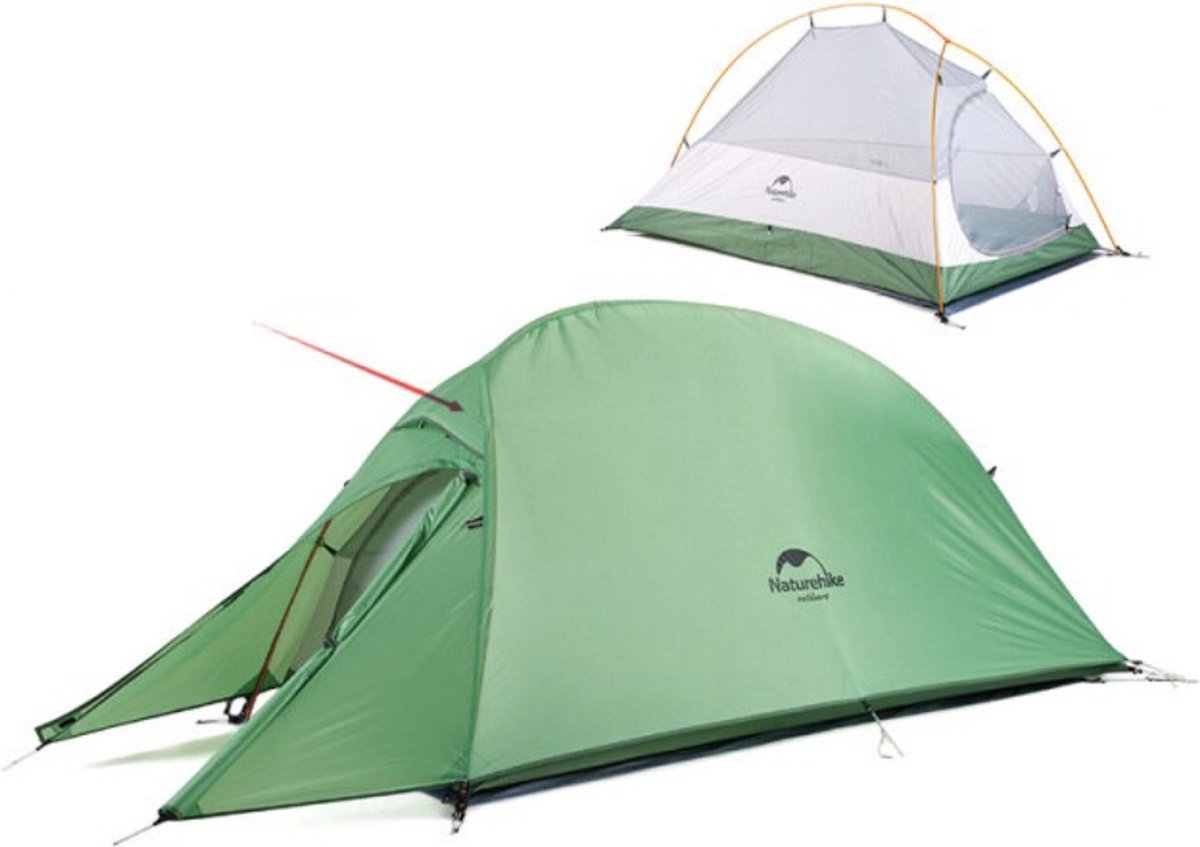 Friick Tent | Camping Tent | Kamperen | 1 Persoons Tent | Groen