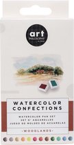 Prima Marketing - Watercolor Confections Aquarelverf - Woodlands - set van 12 kleuren