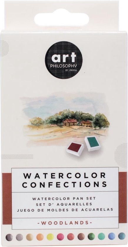 Prima Marketing Art Philosophy Watercolor Confetti Set