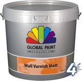 Global Paint Wall Varnish Matt 5 liter Transparant