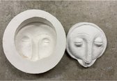 Silicon mould African mask