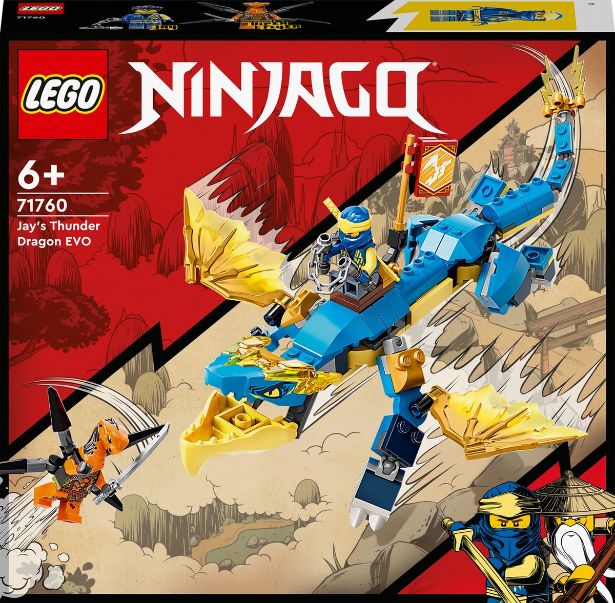 LEGO NINJAGO Jay's Bliksemdraak EVO - 71760 - LEGO