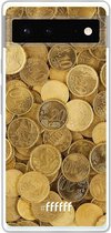 6F hoesje - geschikt voor Google Pixel 6 -  Transparant TPU Case - Spare Change #ffffff