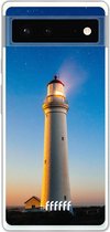 6F hoesje - geschikt voor Google Pixel 6 -  Transparant TPU Case - Lighthouse #ffffff