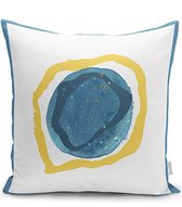 Zethome  - Kussenhoes 55x55 cm - Suède - Dubbelzijdig Geprint - Soft Touch – Pillow Cover - Vierkant - Ritssluiting Weggewerkt