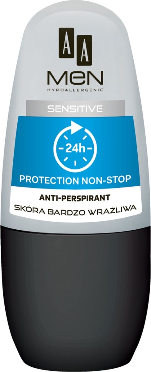 Aa Men Anti-perspirant 24h Deodorant Roll-on Sensitive 50ml (m)