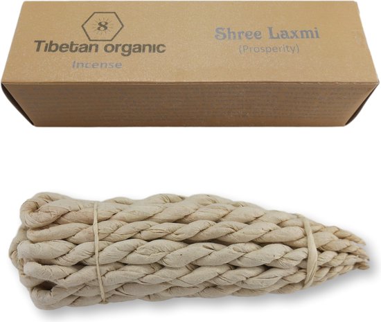 Foto: Tibetaanse biologische wierook shree laxmi geluk handgemaakt 100 natuurlijk 20 stuks mix van pure himalaya kruiden 20 wierookstokjes