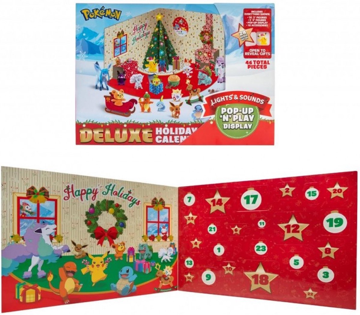 POKEMON - Deluxe Lights & Sound Advent Kalender - Advent Calendar