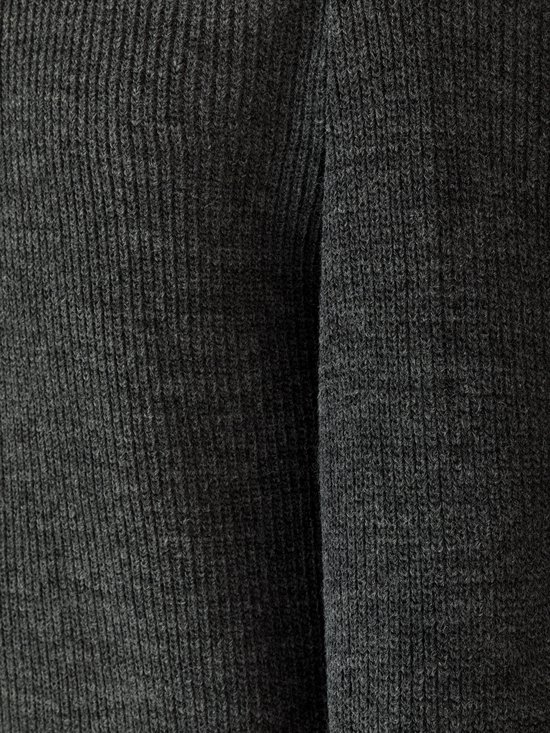 STØRVIK Pull de skipper Acrylique / Laine Homme Gris - Taille L - BRISBANE
