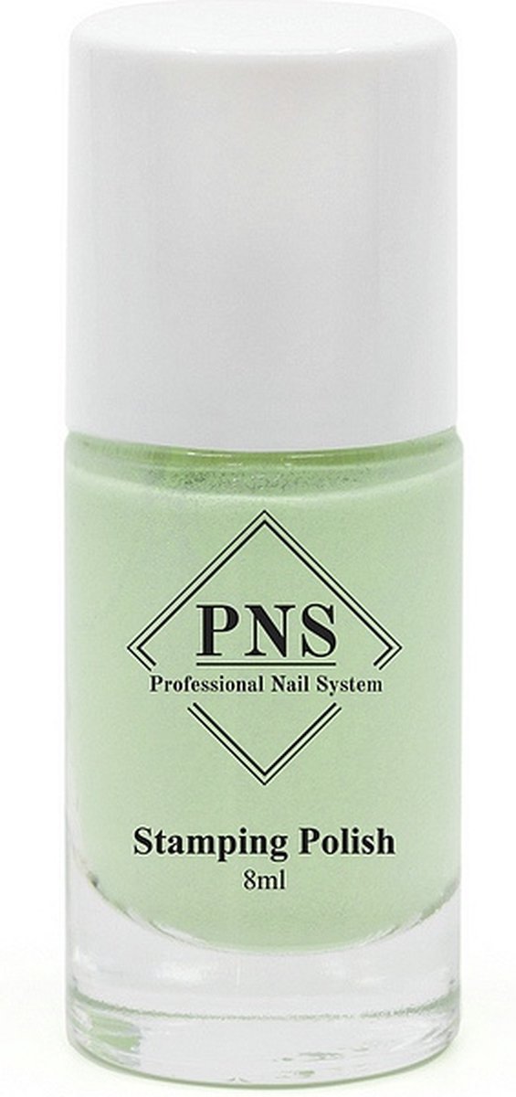 Goedkoopste PNS Stamping Polish No.52 Pastel Groen Shimmer