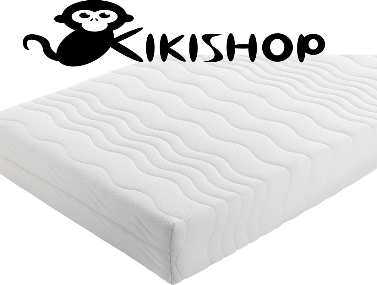 kikishop Koudschuim Matras HR45-120x200x20 – Luxe uitvoering Wit