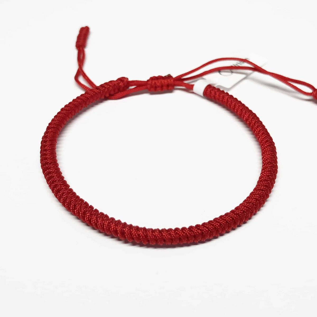Wristin - Tibetaanse armband eenvoudig rood