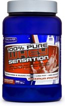 100% Whey sensation (Chocolate - 900 gram) - FIRST CLASS NUTRITION - Whey Protein - Eiwitpoeder - Eiwitshake - Sportvoeding - 30 shakes
